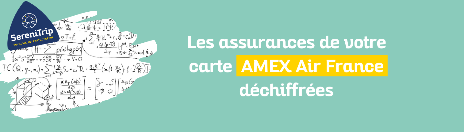 amex air france assurance voyage
