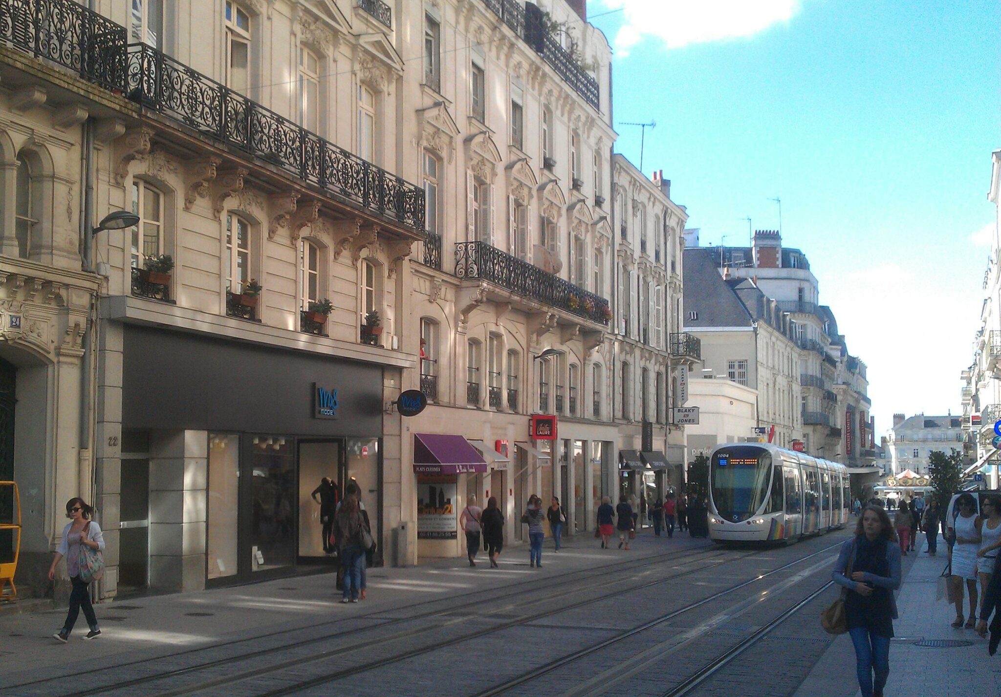 Rue d'alsace à Angers