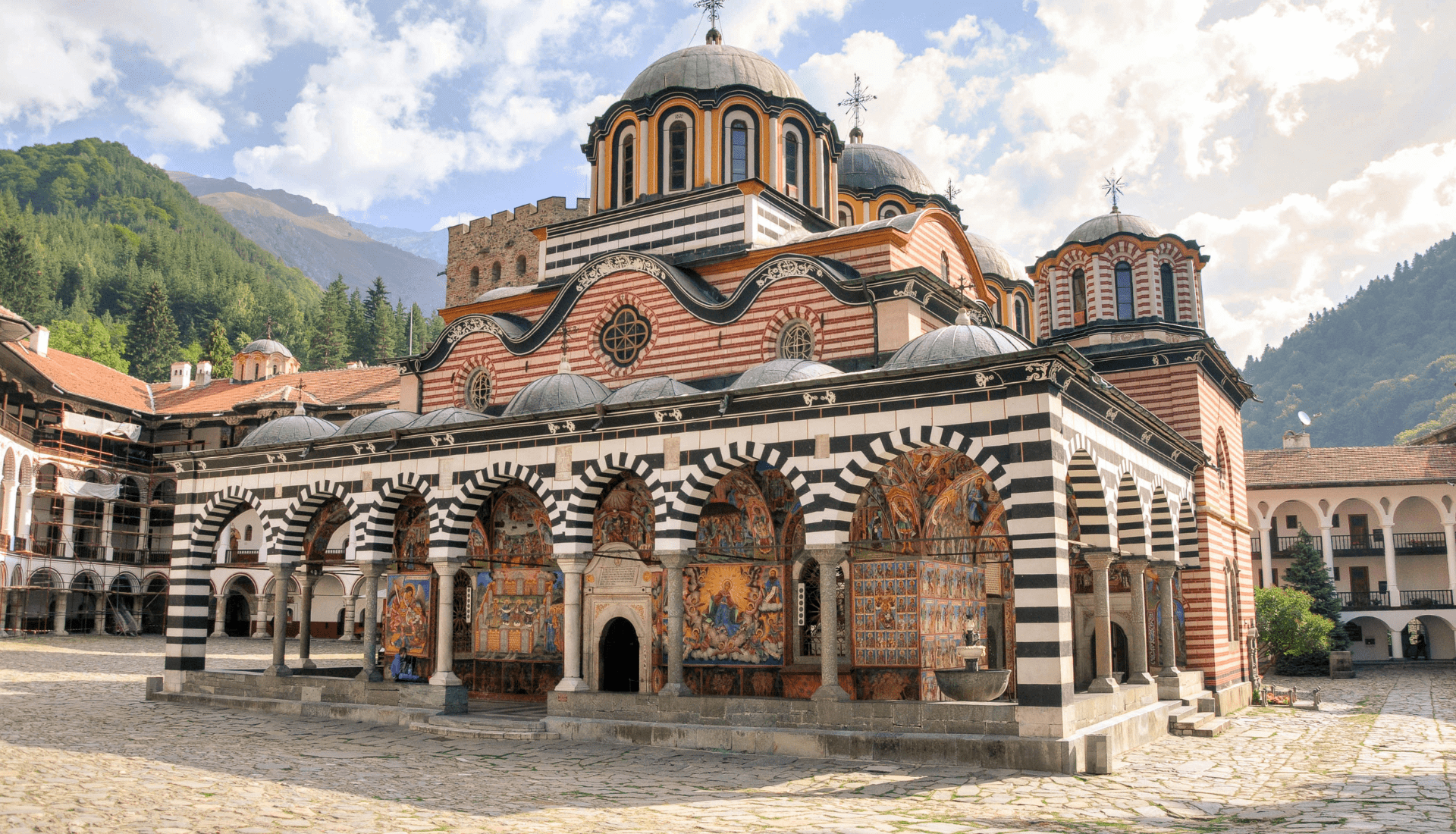 monastère de rila en bulgarie