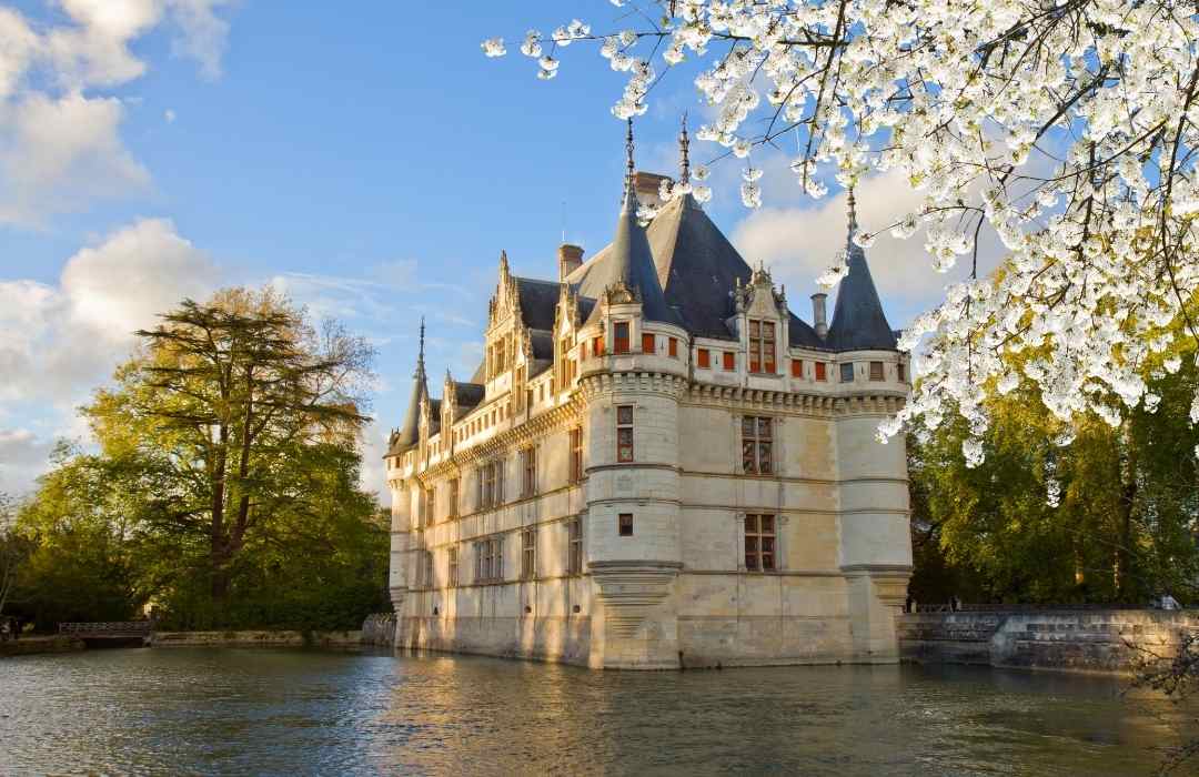 animation au chateau d'azay-le-rideau