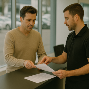 Condition de restitution de véhicule Europcar