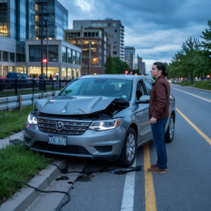 Procédure en cas de sinistre avec son véhicule de location au Canada