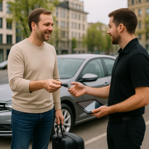 Restituer sa location de voiture Hertz dans une autre ville