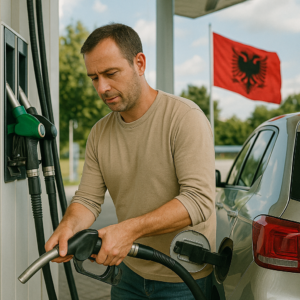 station service en Albanie