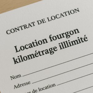 Location fourgon kilométrage illimité