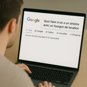 Quoi faire si on a un sinistre avec un fourgon de location