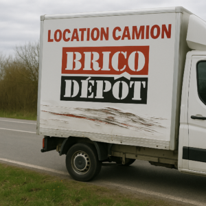 accident location camion brico depot